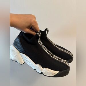 Dior Black and White Men's Sneakers